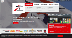 Desktop Screenshot of mousquetaires.com